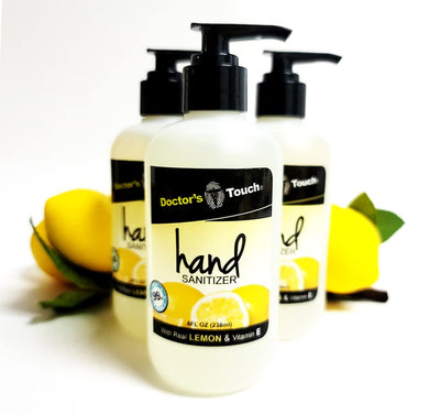 Doctors Touch Hand Sanitizer With Lemon & Vitamin E